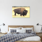 Toile Bison Bull à Yellowstone National (Insitu(Chambre))