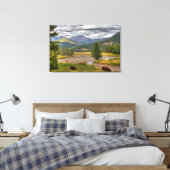 Toile Bison de Yellowstone (Insitu(Chambre))