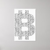 Toile Bitcoin simple (Recto)