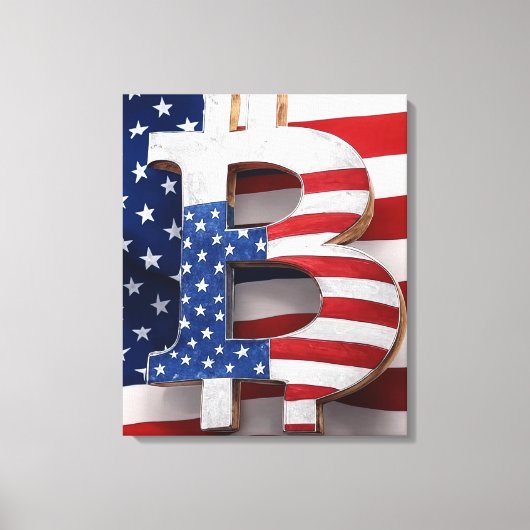 Toile Bitcoin USA (Recto)