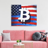 Toile Bitcoin USA (Insitu(Salon))