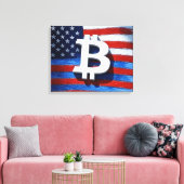 Toile Bitcoin USA (Insitu(Salon))