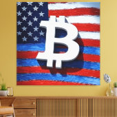 Toile Bitcoin USA (Insitu(Salon))