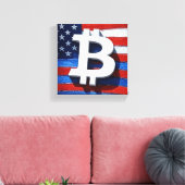 Toile Bitcoin USA (Insitu(Salon))