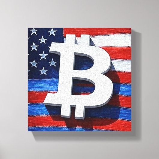 Toile Bitcoin USA (Recto)