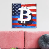 Toile Bitcoin USA (Insitu(Salon))