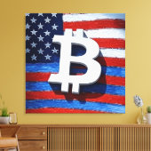 Toile Bitcoin USA (Insitu(Salon))