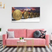Toile Bitcoins (Insitu(Salon))