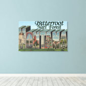 Toile Bitterroot Forêt Nat'l, Montana (Insitu (Plancher de Bois))