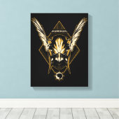 Toile Black Adam | Hawkman Helmet Graphic (Insitu (Plancher de Bois))