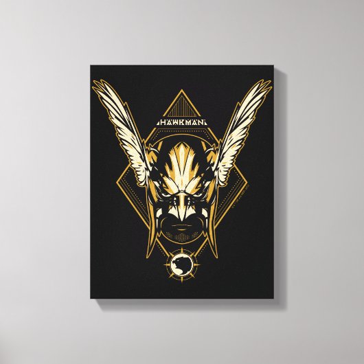 Toile Black Adam | Hawkman Helmet Graphic (Recto)