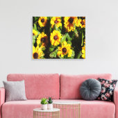 Toile Black Eyed Susan (Insitu(Salon))