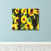 Toile Black Eyed Susan (Insitu (Plancher de Bois))