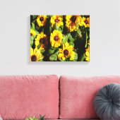 Toile Black Eyed Susan (Insitu(Salon))