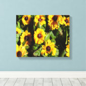 Toile Black Eyed Susan (Insitu (Plancher de Bois))