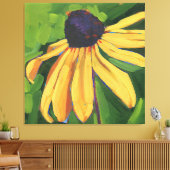 Toile Black Eyed Susan Large Floral (Insitu(Salon))