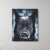 Toile Black German Shepherd (Recto)