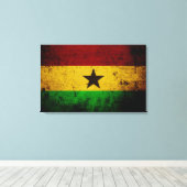 Toile Black Grunge Ghana (Insitu (Plancher de Bois))