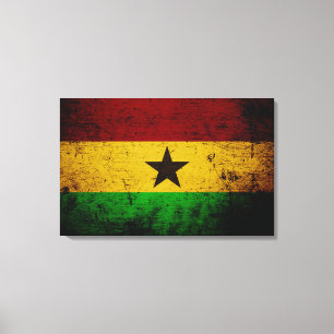 Toile Black Grunge Ghana