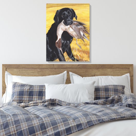 Toile Black Labrador (Insitu(Chambre))