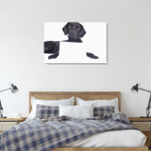 Toile Black Labrador 13 mois (Insitu(Chambre))