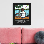 Toile Black Labrador Angel and Mom 3 Canvas (Insitu(Salon))