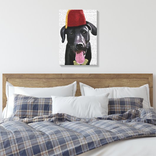 Toile Black Labrador Avec Fès (Insitu(Chambre))