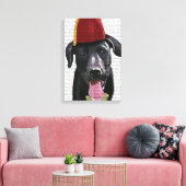 Toile Black Labrador Avec Fès (Insitu(Salon))