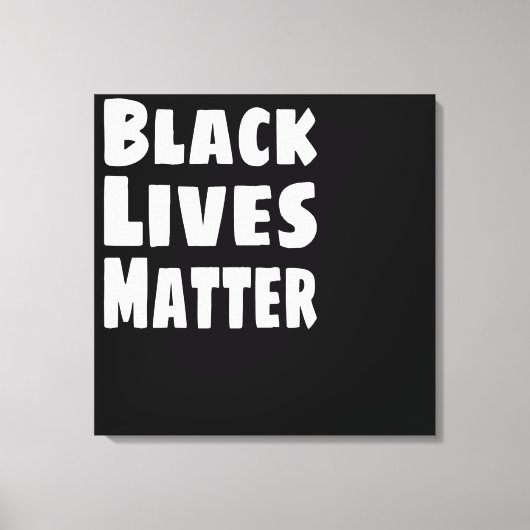 Toile Black Lives Matter BLM (Recto)