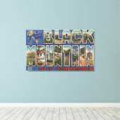 Toile Black Mountain, Caroline du Nord (Insitu (Plancher de Bois))