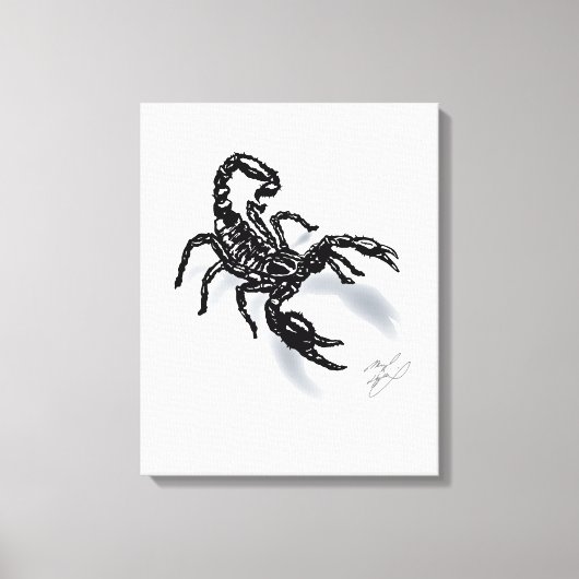 Toile Black Scorpion ! (Recto)