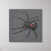 Toile Black Widow Spider Dessin original (Recto)