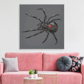 Toile Black Widow Spider Dessin original (Insitu(Salon))