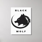 Toile black wolf (Recto)