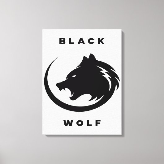 Toile black wolf (Recto)