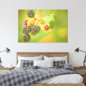 Toile "Blackberries Fruit Plante" Photo mignonne. Comman (Insitu(Chambre))