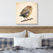 Toile Blackbird Fledgling (Insitu(Chambre))