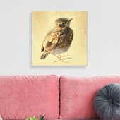 Toile Blackbird Fledgling in Sun (Insitu(Salon))