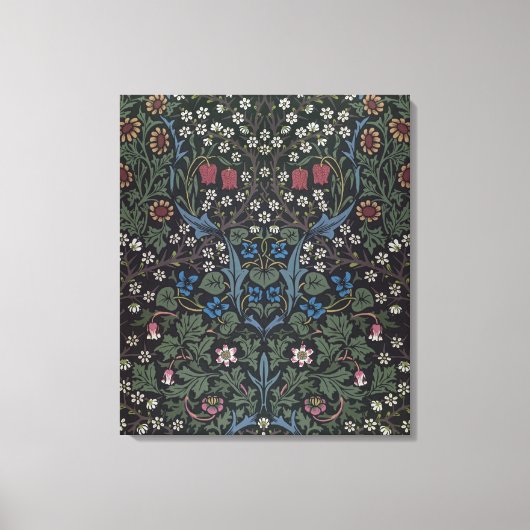 Toile 'Blackthorn' wallpaper design, 1892 (Recto)