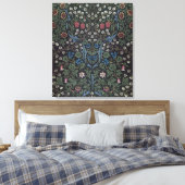 Toile 'Blackthorn' wallpaper design, 1892 (Insitu(Chambre))