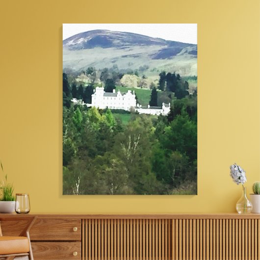 Toile Blair Castle Canvas Art (Insitu(Salon))