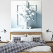 Toile Blanc d'hiver (Insitu(Chambre))