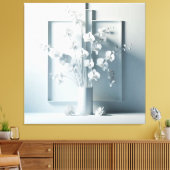 Toile Blanc d'hiver (Insitu(Salon))