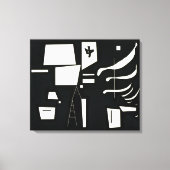 Toile Blanc – Doux et Dur | Kandinsky | (Recto)