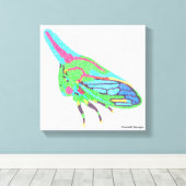 Toile (blanc) - Oak Treehopper (Insitu (Plancher de Bois))