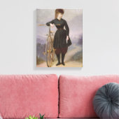 Toile Blanche d'Antigny et son Velocipede (Insitu(Salon))