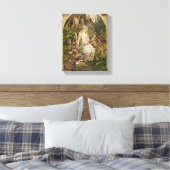 Toile Blanche Neige Vintage Allemand Fairy Tale Romance (Insitu(Chambre))
