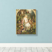Toile Blanche Neige Vintage Allemand Fairy Tale Romance (Insitu (Plancher de Bois))