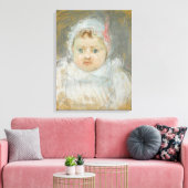 Toile Blanche Pontillon comme bébé, 1872 (pastel sur pap (Insitu(Salon))