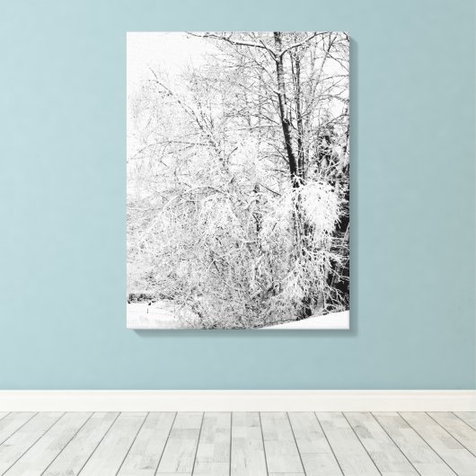 Toile Blancs d'hiver (Insitu (Plancher de Bois))